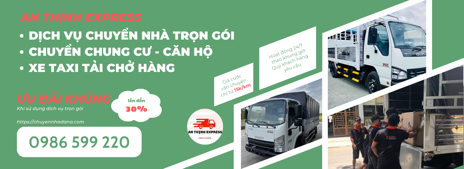 chuyển nhà trọn gói Đà Nẵng banner 1 | An Thịnh Express