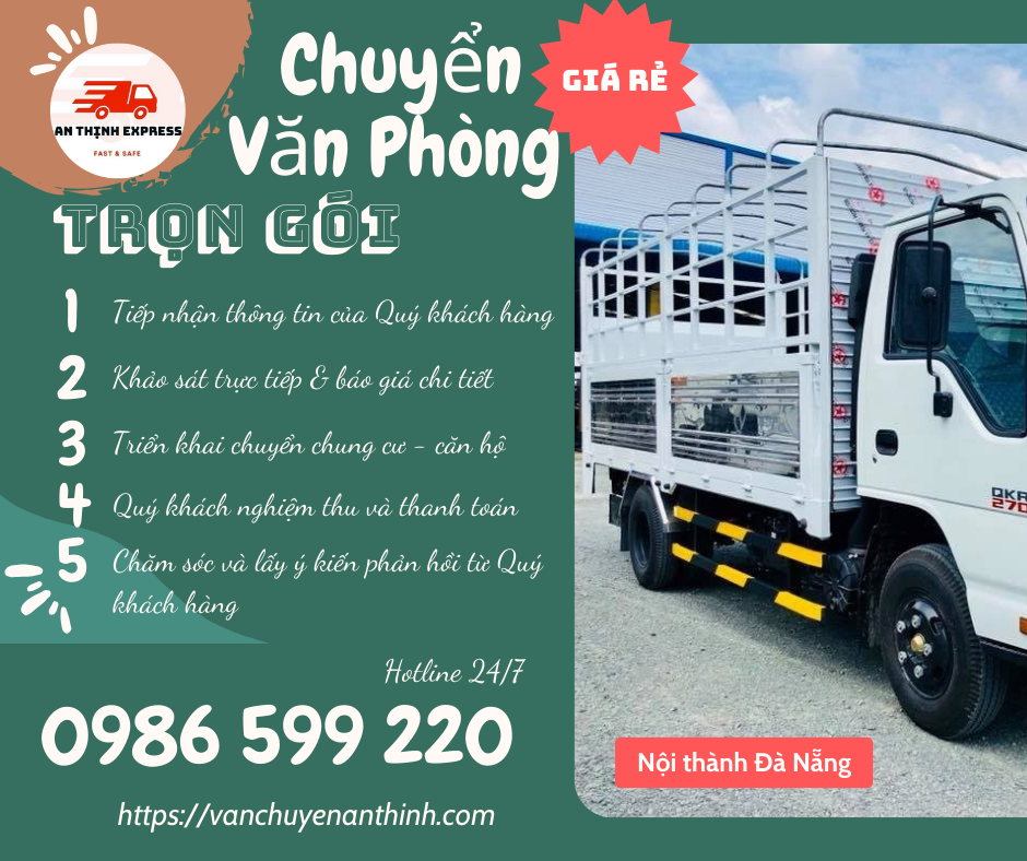 Quy trình chuyển văn phòng trọn gói | An Thịnh Express